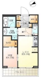 中目黒アトラスタワー 30階 間取り図