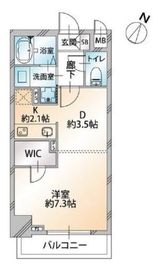 オーキッドレジデンス千代田岩本町 702 間取り図