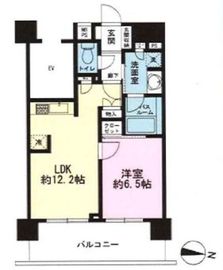 ライオンズプラザ両国緑 7階 間取り図