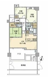 グランフォート青淵閣 1階 間取り図