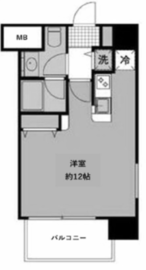アーバイルスパシエ芝浦ベイサイド 5階 間取り図