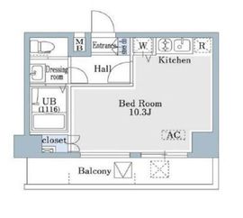 SHOWN HATSUDAI 901 間取り図