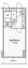 アーバンフラッツ池袋プレミアム 1104 間取り図