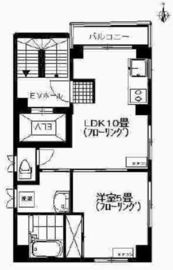 O`S AZABU EAST RESIDENCE（オズ麻布イーストレジデンス） 2階 間取り図