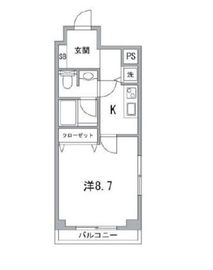 ミリオングランデ元赤坂ヒルズ 4階 間取り図