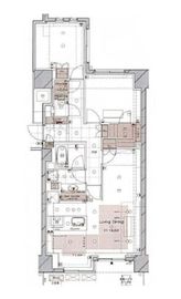 ブランズ麻布狸穴町 1階 間取り図