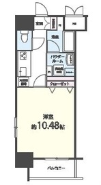 シエル新堀 401 間取り図