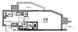 S-RESIDENCE王子west (エスレジデンス王子ウエスト) 201 間取り図