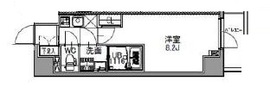 S-RESIDENCE王子west (エスレジデンス王子ウエスト) 204 間取り図