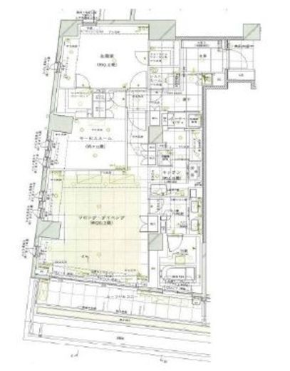 ディアナガーデン西麻布 4F1 間取り図