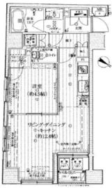 アーリアシティ日本橋 3階 間取り図