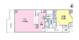 グレース長者丸 3階 間取り図