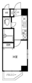 ミリオンタワー虎ノ門 12F1 間取り図