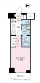 リテラス馬込 302 間取り図