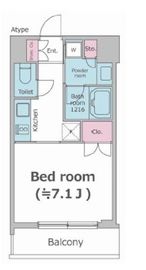 パークフラッツ渋谷代官山 305 間取り図