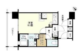 プレミスト月島 8階 間取り図