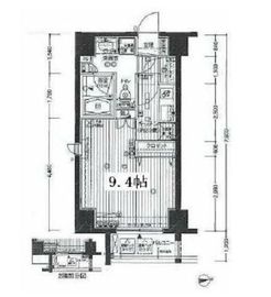 レガリアシティ神田末広町 2階 間取り図