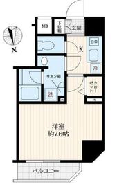 ログ御徒町 2階 間取り図