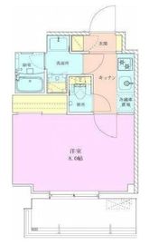 巣鴨レジデンス壱番館 505 間取り図