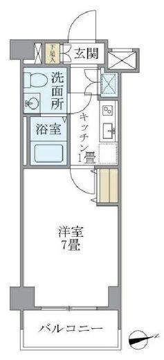 リアルスウィート三軒茶屋 306 間取り図
