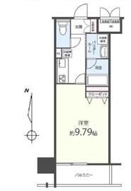 シエル新堀 703 間取り図