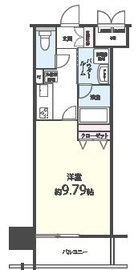 シエル新堀 1003 間取り図