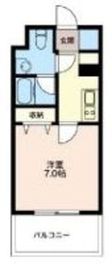 エスティメゾン亀戸 502 間取り図