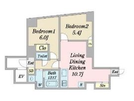 デルックス市谷柳町 1001 間取り図