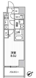 グラシアプレイス本駒込 202 間取り図