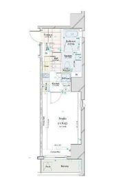 コンシェリア恵比寿 3階 間取り図