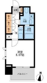 アーデン清澄白河 1201 間取り図