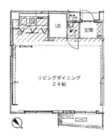 アロープラザ原宿 3階 間取り図