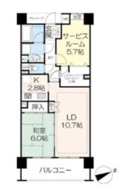 クレストフォルム上野グランステージ 2階 間取り図