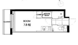 エスセナーリオ高輪 202 間取り図