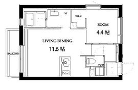 エスセナーリオ高輪 301 間取り図