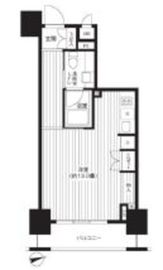 レジディア新御徒町 303 間取り図