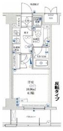 パークプリエ神楽坂 6階 間取り図