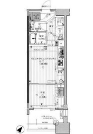 晴海テラス 4階 間取り図