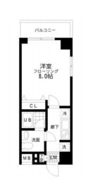 レジディア桜上水 405 間取り図