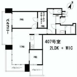 リガーレ日本橋人形町 4階 間取り図