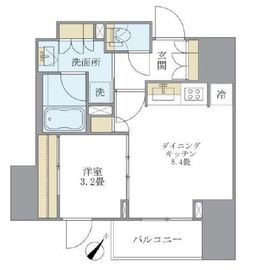 La Douceur巣鴨 (ラドゥセール巣鴨) 707 間取り図