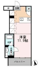 カスタリア目黒長者丸 102 間取り図