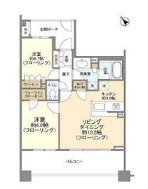 小石川ザ・レジデンスイーストスクエア 4階 間取り図