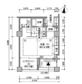 東雲キャナルコートCODAN 15-607 間取り図