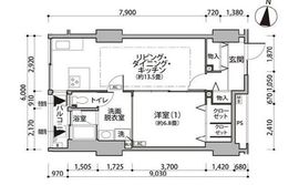 東雲キャナルコートCODAN 12-806 間取り図