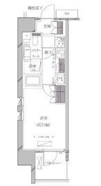 A-standard芝浦 405 間取り図