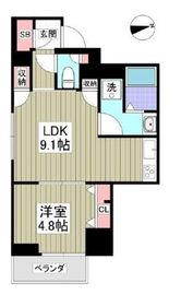 スペランツァ日本橋 902 間取り図