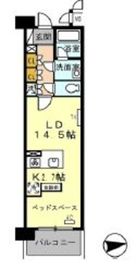 ロイヤルパークス西新井 823 間取り図