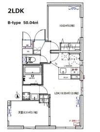 CREAL上野 301 間取り図