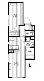 CREAL上野 502 間取り図